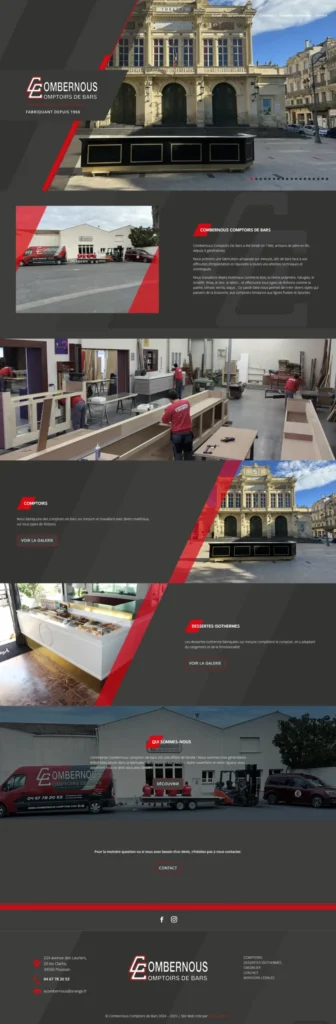 Combernous Comptoirs de Bars