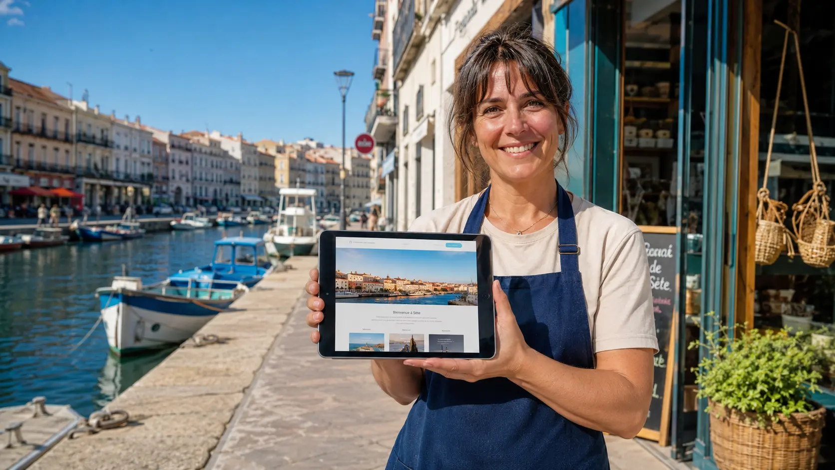 Création de site vitrine à Sète